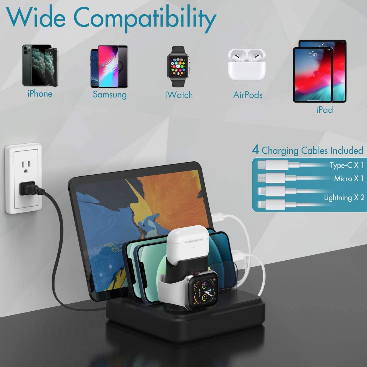 Seacosmo 3 in 1 Charging Stand - Image 4
